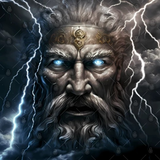 Portrait of Zeus Digital Files