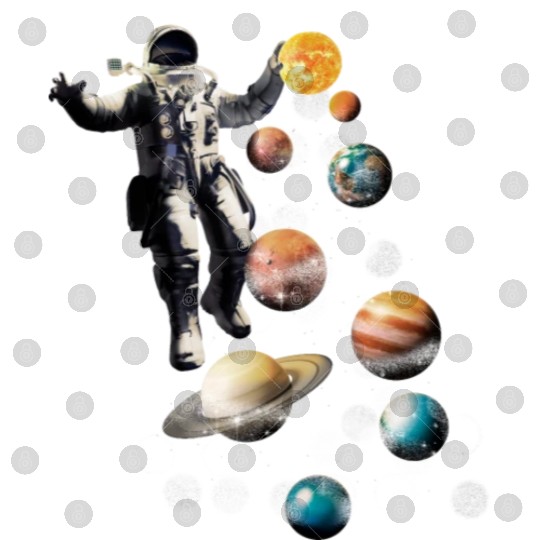 Space Planet Christmas Tree Pajama Lights Holidays Digital Files