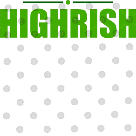 Highrish Weed Marijuana St Patricks Day Digital Files