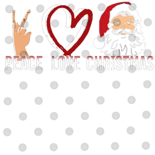 Peace Love Christmas Digital Files