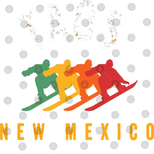 Vintage Taos Nm Us New Mexico Ski Snowboard Mounta Digital Files