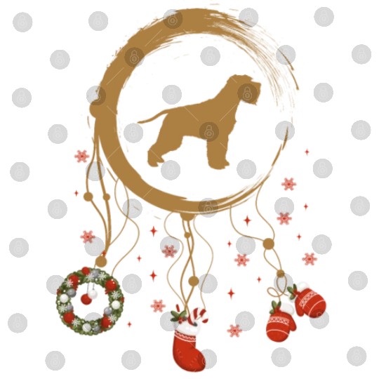 dog dreamcatcher Christmas Schnauzer Digital Files