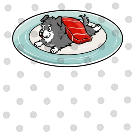 Schnauzer Nigiri Sushi Digital Files
