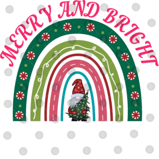 Merry and bright Christmas Digital Files