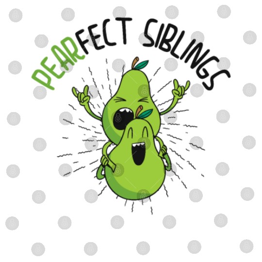 Siblings Pear Fruit Big Brother Sister Goals Digital Files