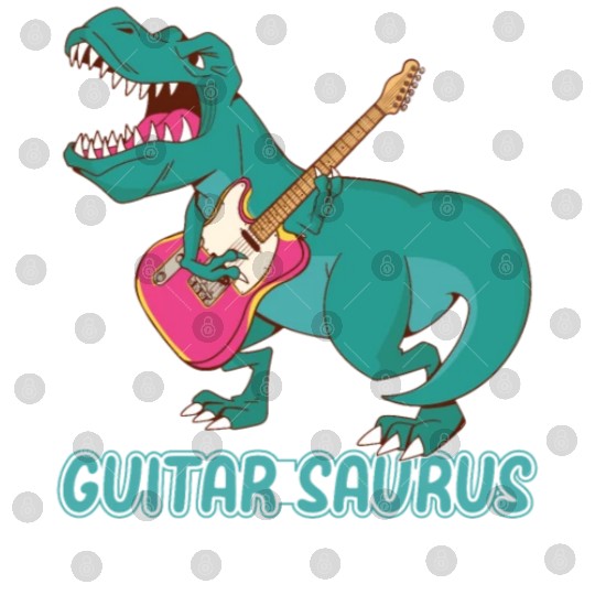 Guitar Saurus - Bass Guitar Player Digital Files