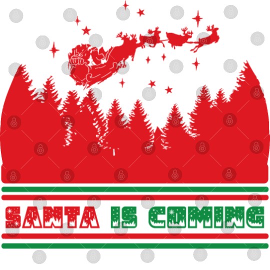Santa is coming Digital Files