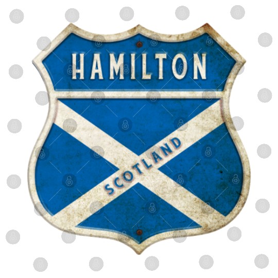 Hamilton Scotland coat of arms flag design Digital Files