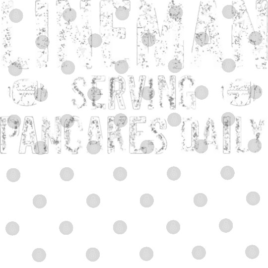 Football Lineman Serving Pancakes Daily Digital Files