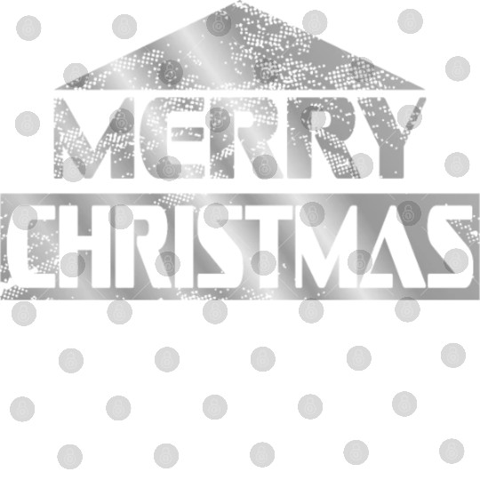 Merry christmas silver Digital Files