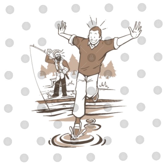 Angry fisherman and boy Angry fisherman and boy in Digital Files