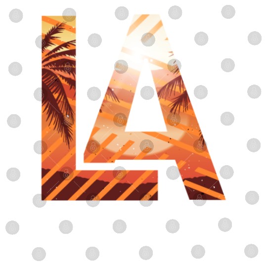 Los Angeles LA California Gift Digital Files