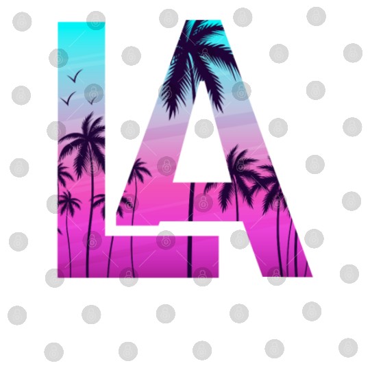 Los Angeles LA California Gift Digital Files