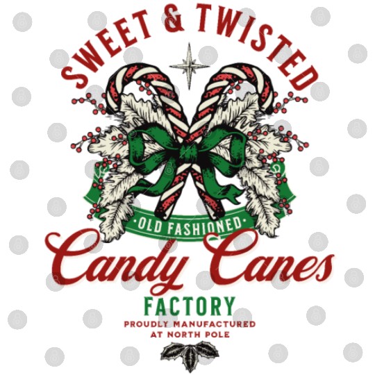Sweet and Twisted Candy Canes Digital Files