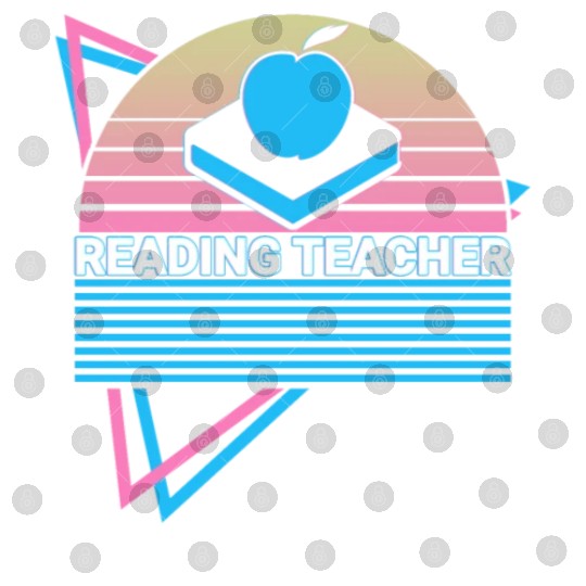 Reading Teacher Retro Digital Files