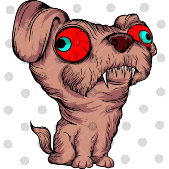 Scary Big Eyes Dog Owners Pet Lover Gift Ideas Digital Files