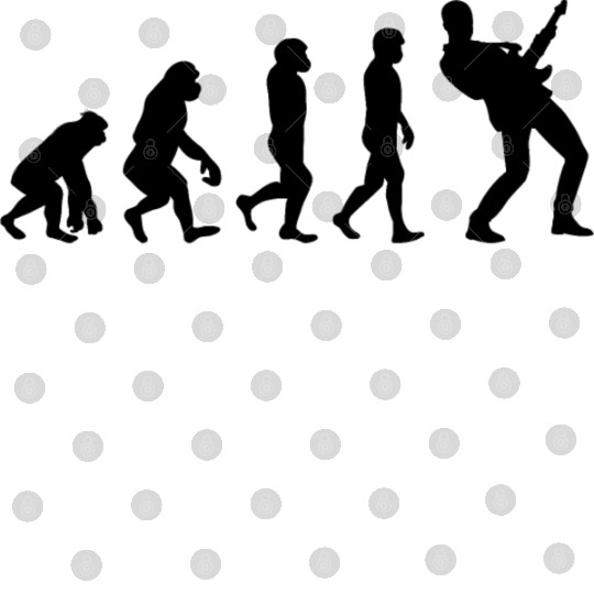 Bass Guitar Player Musician Bassist Evolution Digital Files