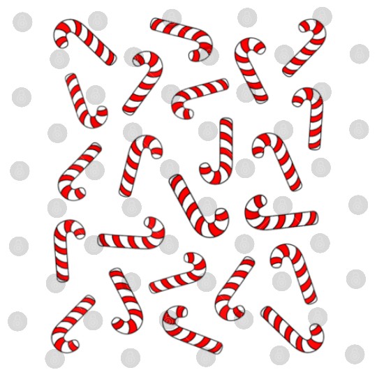 Christmas Candy Cane Kids Candy Canes Pajamas Digital Files