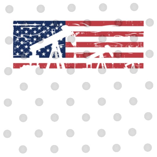 US American Flag Oilfield Oil Field Rig Refinery W Digital Files