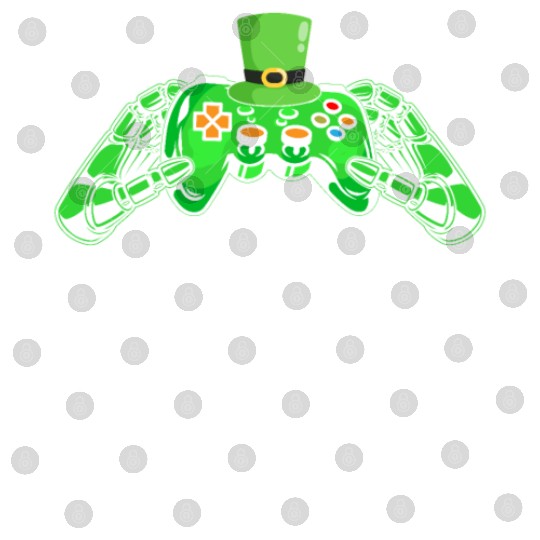 Video Game Controller Irish Gamer Boys St Patricks Digital Files