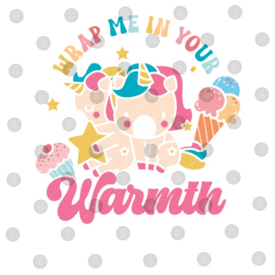 Rainbow Animal Unicorn Winter Season Lover Digital Files