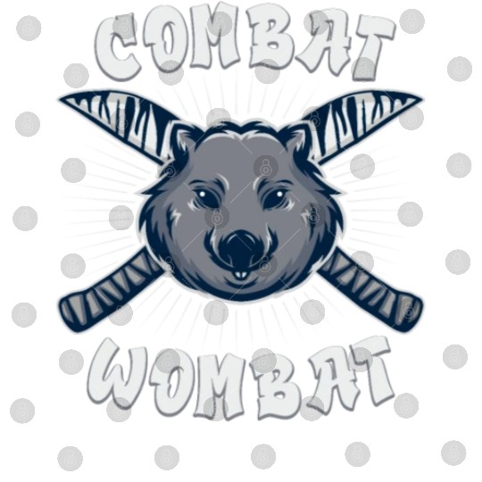 Combat Wombat For A Wombats Lover Digital Files
