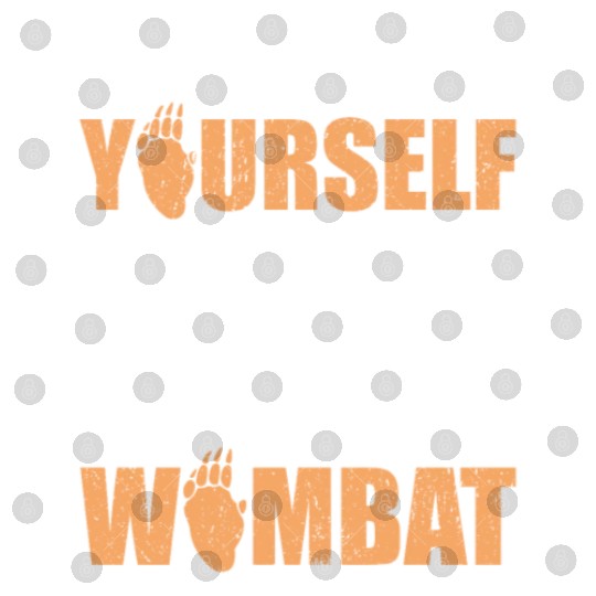 Cute Australian Wombat Quote Wombats Lover Digital Files