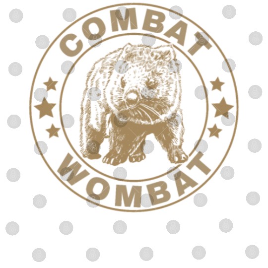 Combat Wombat For A Wombats Lover Digital Files