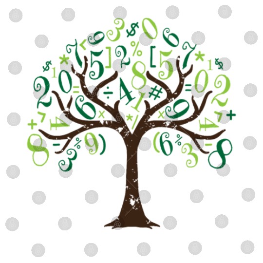 Math Tree Math Tree Mathematics Digital Files