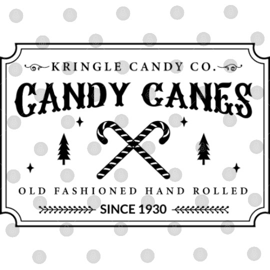 Candy Canes Presents Christmas Gift Ideas Digital Files