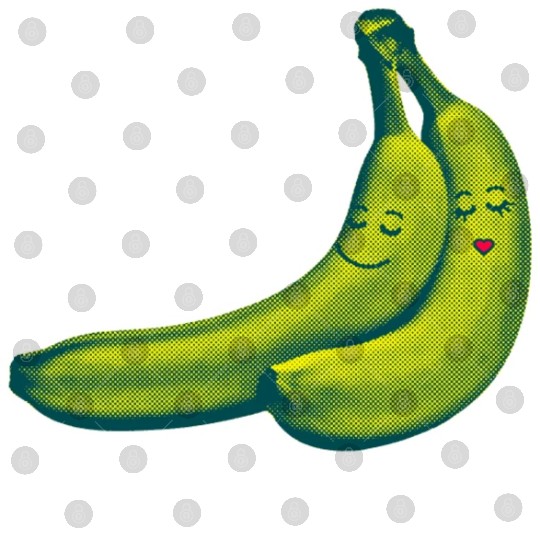HAPPY BANANA LOVE COUPLE Digital Files