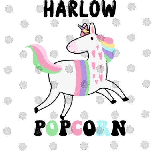 Harlow And Popcorn Merch Popcorn The Pony Digital Files