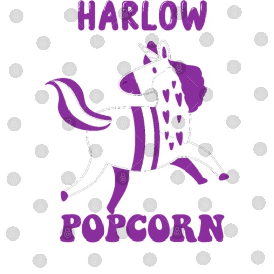 Harlow And Popcorn Merch Popcorn The Pony Digital Files