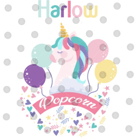 Harlow And Popcorn Merch Popcorn The Pony Digital Files