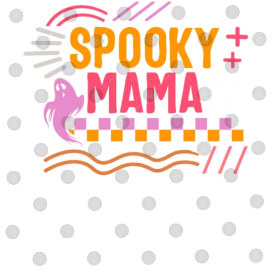 Thanksgiving Halloween Digital Files, Spooky Mama Ghost