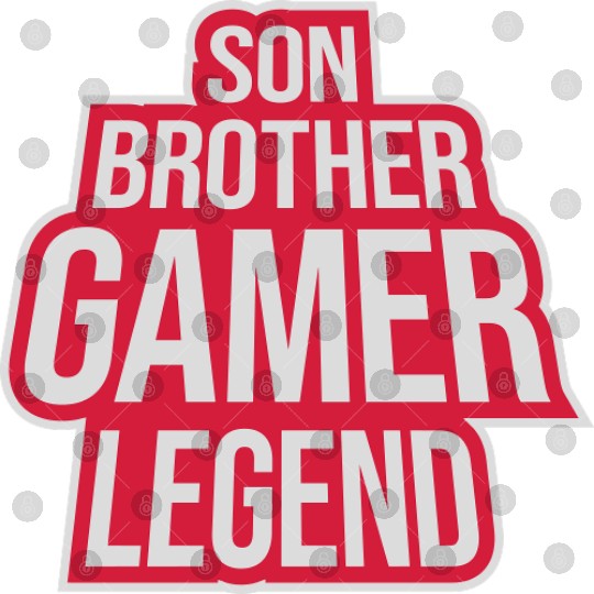 son brother gamer legend Digital Files