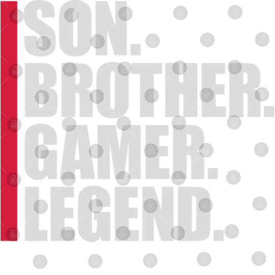 son brother gamer legend Digital Files