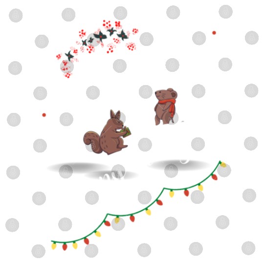 Merry Xmas Happy New Year Digital Files