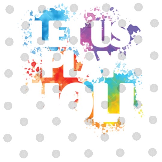 Let Us Play Holi Hindu Buddhist Holi Festival Digital Files