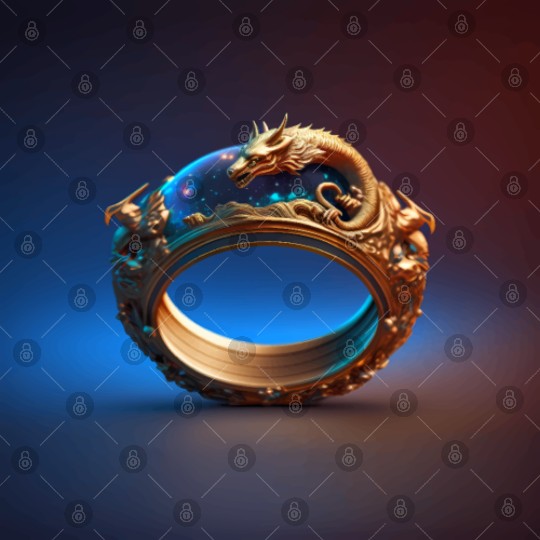 Dragon space ring Digital Files