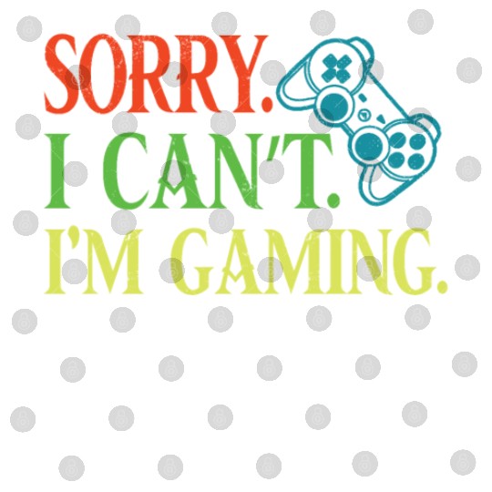I'm Gaming Video Games Funny Gamer Gifts for Boys Digital Files