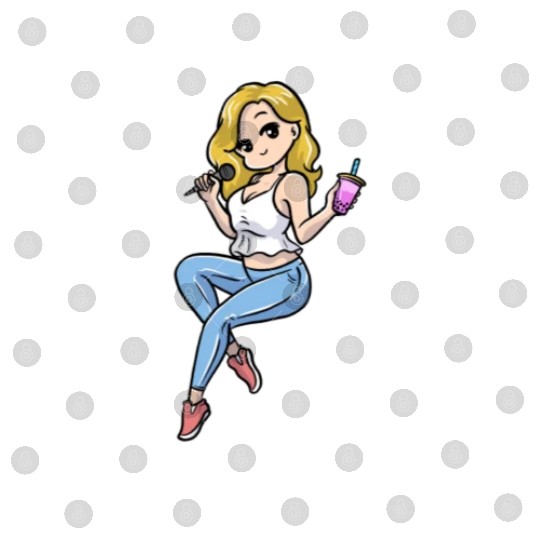 Fueled By Kpop And Bubble Tea Funny Kpop Gift Digital Files