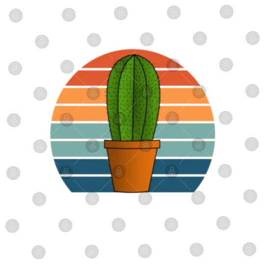 Free Hugs Just Kidding Don't Touch Me Retro Cactus Digital Files