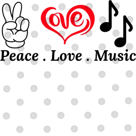 Peace ,Love , Music Digital Files
