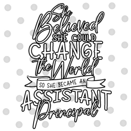 Assistant Principal Back School Teacher Principal Digital Files