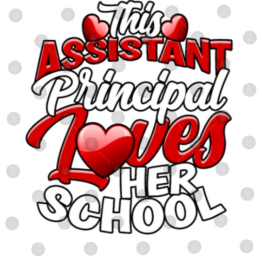 Assistant Principal Back School Teacher Principal Digital Files