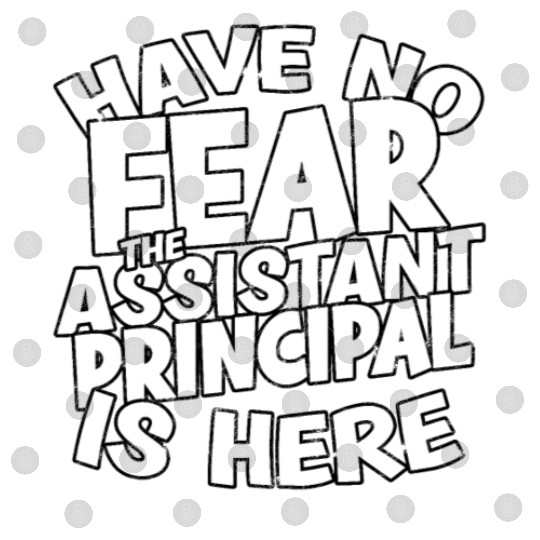 Assistant Principal Back School Teacher Principal Digital Files