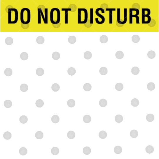Do Not Disturb Digital Files