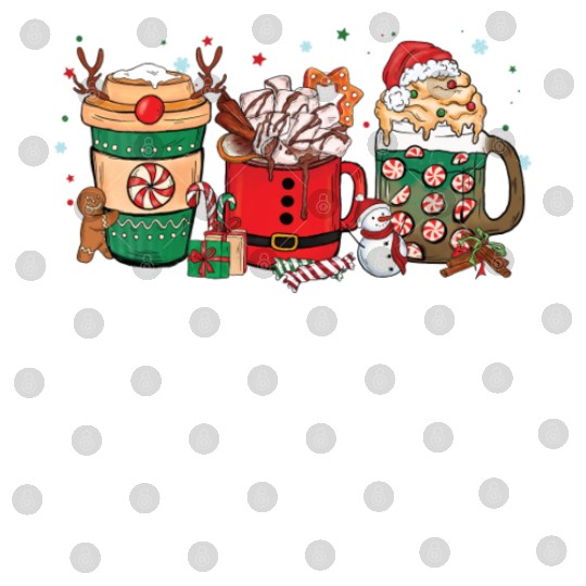 Christmas Hot Chocolate Cup Digital Files
