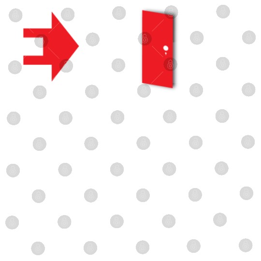 Exit Typography Design Digital Files